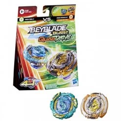 Beyblade Burst QuadDrive, Pack De 2 Toupies De Compétition Vanish Cobra C7 Et Katana Muramasa C7