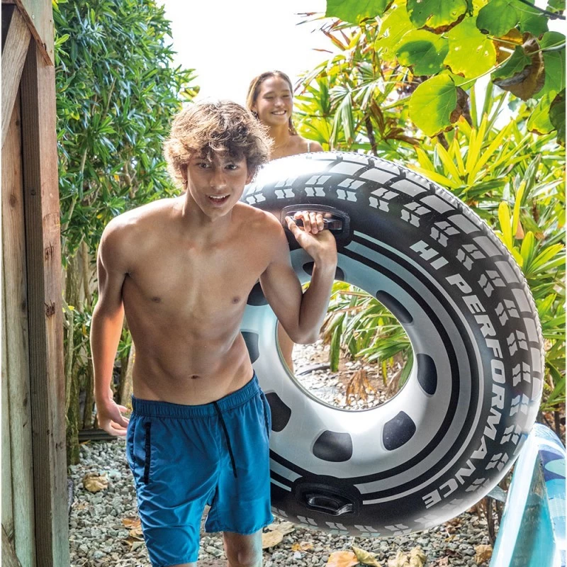 Bouée Pneu Gonflable Intex 91 Cm 2 Bouée Pneu Gonflable Intex 91 Cm – Image 2