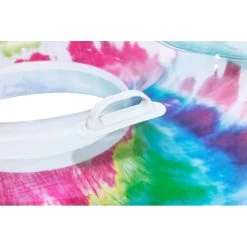 Bouée Tie Dye Avec Appui-tête 118 X 117 Cm -EspaceKids Promos Boutique bouee tie dye avec appui tete 118 x 117 cm 2
