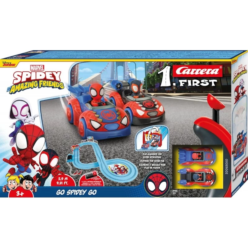Circuit De Course Carrera First Spidey Web Spinners, 2,4 M 1 Circuit De Course Carrera First Spidey Web Spinners, 2,4 M