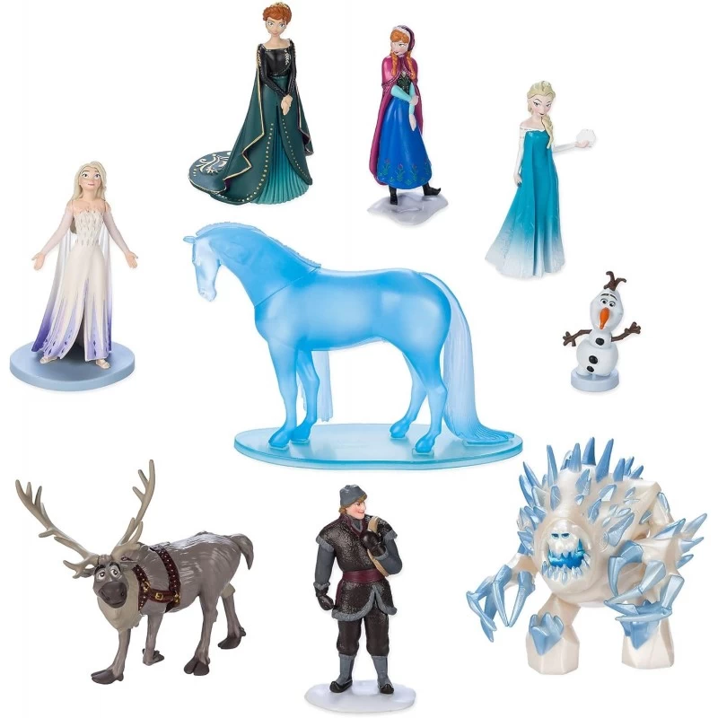 Coffret De 9 Figurines La Reine Des Neiges 2,Contient Anna Et Elsa, Mathias, Nokk, Sven, Olaf Et Kristoff 2 Coffret De 9 Figurines La Reine Des Neiges 2,Contient Anna Et Elsa, Mathias, Nokk, Sven, Olaf Et Kristoff – Image 2