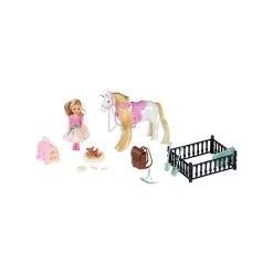 Coffret Poupée Et Son Cheval + Accessoires -EspaceKids Promos Boutique coffret poupee et son cheval accessoires 2