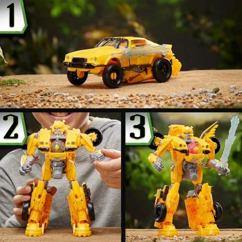 Figurine Battle Changers Bumblebee 4 Figurine Battle Changers Bumblebee – Image 4