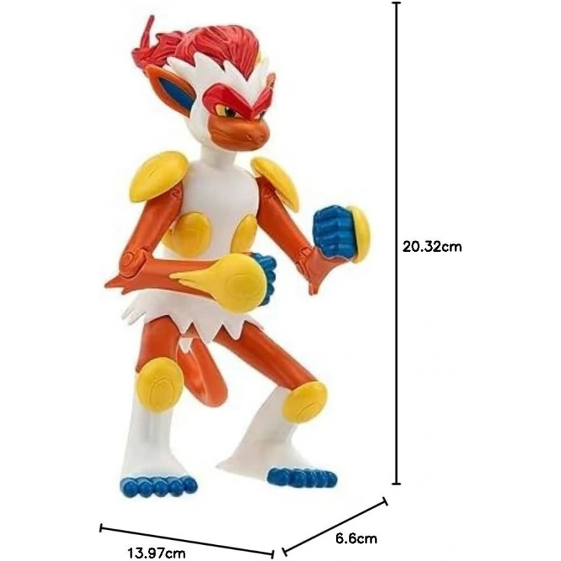 Figurine Pokemon Simabraz 11 Cm 2 Figurine Pokemon Simabraz 11 Cm – Image 2