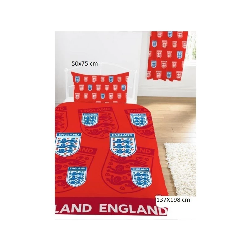 HOUSSE DE COUETTE ANGLETERRE Rouge 1 HOUSSE DE COUETTE ANGLETERRE Rouge