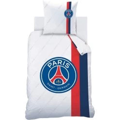 Housse De Couette Paris Saint Germain Blanche