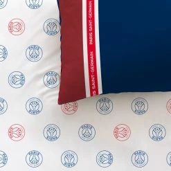 Housse De Couette Paris Saint Germain Réversibe Bleu -EspaceKids Promos Boutique housse de couette paris saint germain reversibe 3490 eur retrouvez le maillot du psg avec cette parure a la grande qualite dimpr 4