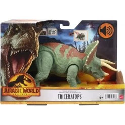 Jurassic World Figurine Articulée Et Sonore De Tricératops