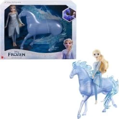 La Reine Des Neiges 2 - Coffret Poupee Princesse Disney Elsa 29 Cm Et Nokk 27 Cm