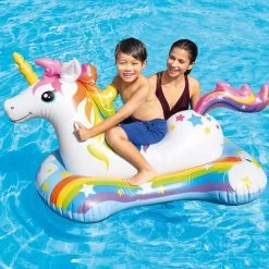 Licorne Gonflable Chevauchable Intex