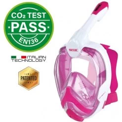 MASQUE DE PLONGEE INTEGRAL Pour Snorkeling Avec Vision à 180°S/M