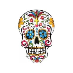 MATELAS GONFLABLE TETE DE MORT