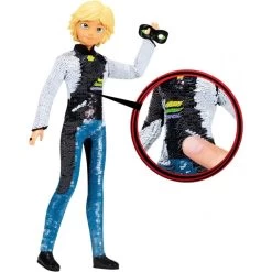 Miraculous Ladybug - Poupée à Sequin - Adrien -EspaceKids Promos Boutique miraculous ladybug poupee a sequin adrien 2