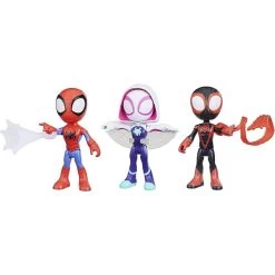 Pack De 3 Figurines Marvel Spidey And His Amazing Friends