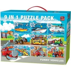 PACK DE PUZZLE 9 En 1