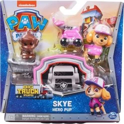 Patrouille Figurine Skye Big Truck Pups Avec Drone De Sauvetage à Clipser