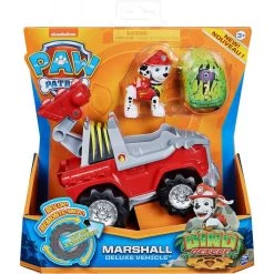 Pat Patrouille- Véhicule Avec 1 Figurine Et 1 Dinosaure Mystère