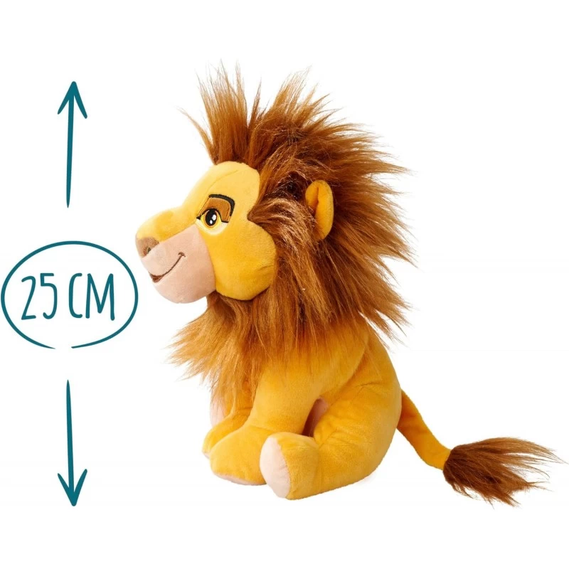 Peluche Roi Lion Mufasa 25 Cm 2 Peluche Roi Lion Mufasa 25 Cm – Image 2