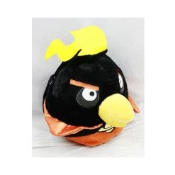 PELUCHE SAC A DOS ANGRY BIRDS Noir