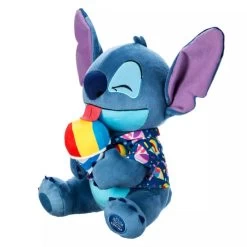 Peluche Stitch Avec Glace à L'ananas Stitch Attacks Snacks -EspaceKids Promos Boutique peluche stitch avec donut stitch attacks snacks 1 2