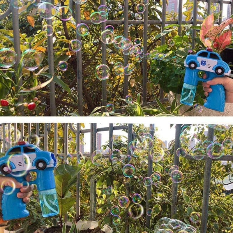 Pistolet à Bulles En Forme De Voiture De Police 2 Pistolet à Bulles En Forme De Voiture De Police – Image 2