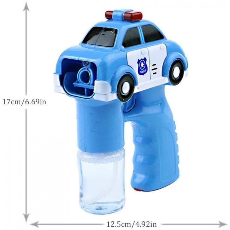 Pistolet à Bulles En Forme De Voiture De Police 1 Pistolet à Bulles En Forme De Voiture De Police