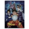 Plaid Polaire Dragon Ball Super Kamehameha 100 X 140cm