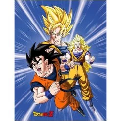 Plaid Polaire Dragon Ball Z