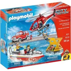 Playmobil City Action - Unité D'intervention Des Pompiers 9319