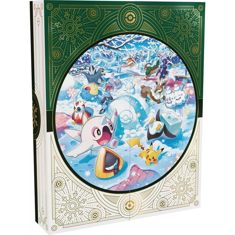 Pokémon Calendrier Des Fêtes (8 Cartes Promo Brillantes, 5 boosters Et Plus) 3 Pokémon Calendrier Des Fêtes (8 Cartes Promo Brillantes, 5 boosters Et Plus) – Image 3