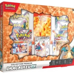 Pokémon - Coffret Premium Dracaufeu-ex + 6 Boosters