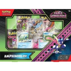 Pokémon - Coffret 5 BoostersEV6.5 Ecarlate Et Violet - Fable Nébuleuse : Amphinobi Ex