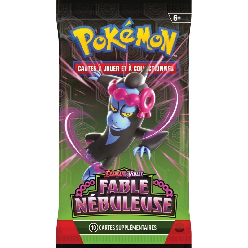 Pokémon : Lot De Boosters Écarlate Et Violet – Fable Nébuleuse (6 boosters) 3 Pokémon : Lot De Boosters Écarlate Et Violet – Fable Nébuleuse (6 boosters) – Image 3