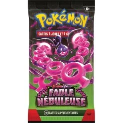 Pokémon : Lot De Boosters Écarlate Et Violet – Fable Nébuleuse (6 boosters) 9 Pokémon : Lot De Boosters Écarlate Et Violet – Fable Nébuleuse (6 boosters) -EspaceKids Promos Boutique pokemon lot de boosters ecarlate et violet fable nebuleuse 6 boosters 3