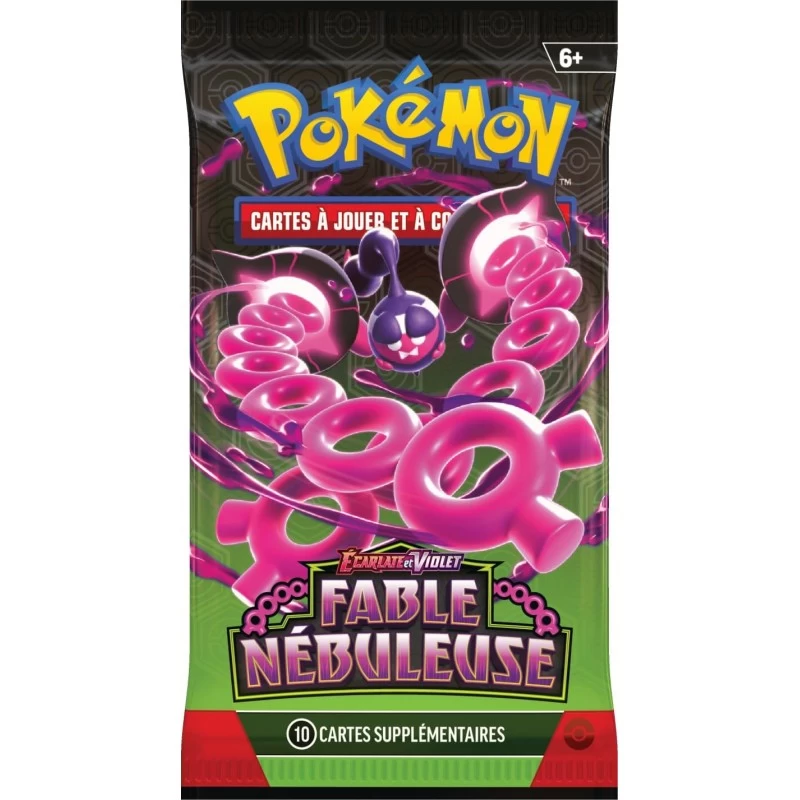 Pokémon : Lot De Boosters Écarlate Et Violet – Fable Nébuleuse (6 boosters) 4 Pokémon : Lot De Boosters Écarlate Et Violet – Fable Nébuleuse (6 boosters) – Image 4