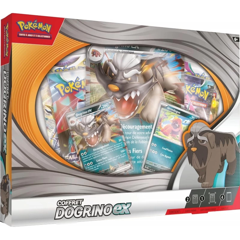 Pokémon - The Pokémon Company - Coffret - Dogrino Ex 1 Pokémon - The Pokémon Company - Coffret - Dogrino Ex