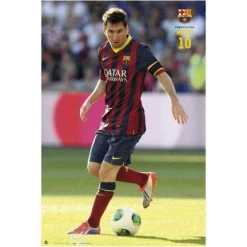 Poster Messi FC Barcelone 61x91.5 Cm