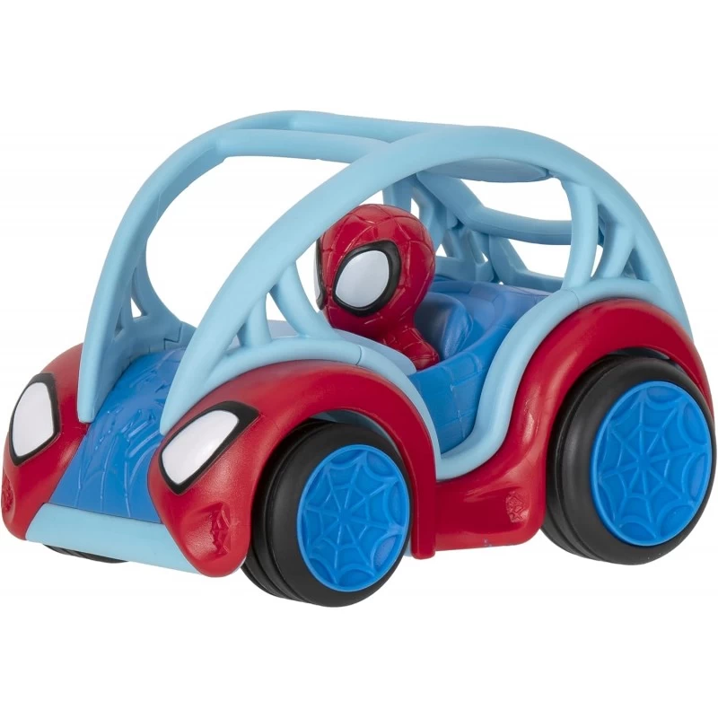 Power Rollers (Spidey) De Ses Amis Extraordinaires De Marvel - Voiture De 15 Cm 2 Power Rollers (Spidey) De Ses Amis Extraordinaires De Marvel - Voiture De 15 Cm – Image 2