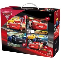 PUZZLE CARS 4 En 1