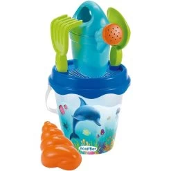 Seau De Plage Dauphin Garni