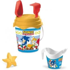 Seau De Plage Sonic Garni