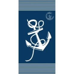 Serviette De Plage Ancre Marine