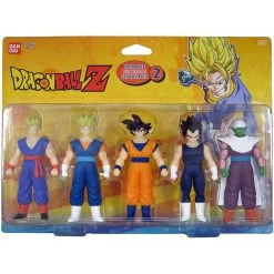 SET 5 FIGURINES DRAGON BALL Z