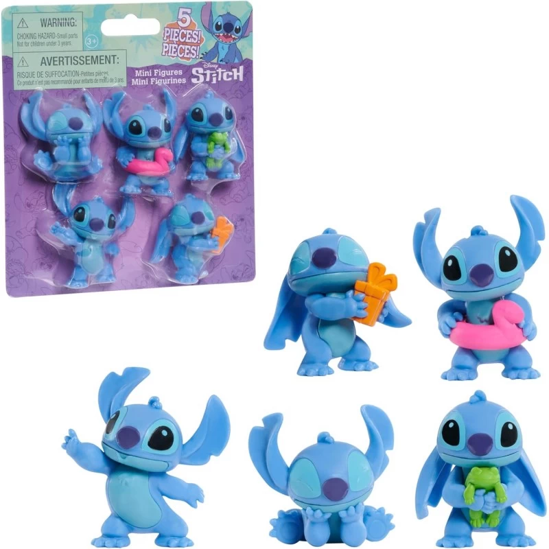 Set De 5 Figurines Stitch 2 Set De 5 Figurines Stitch – Image 2