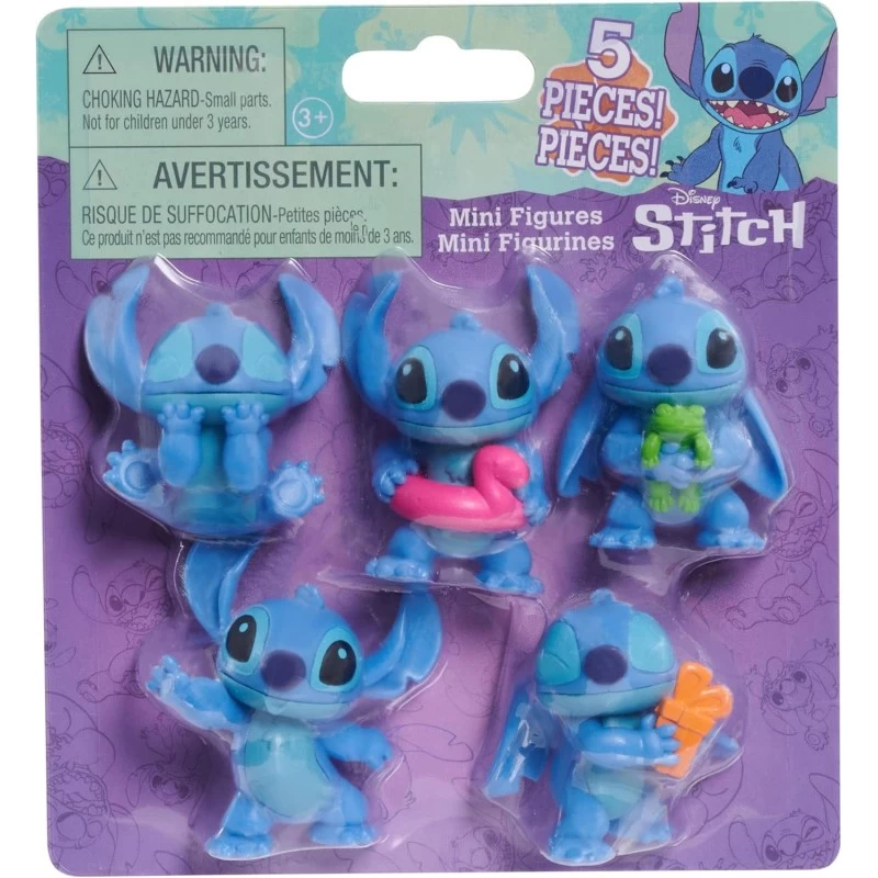 Set De 5 Figurines Stitch 1 Set De 5 Figurines Stitch