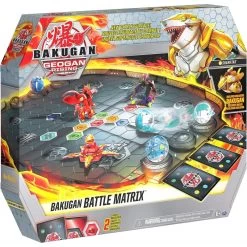 BAKUGAN GEOGAN RISING - ARENE DE COMBAT BATTLE MATRIX SAISON 3 - Jeu De Plateau Bakugan Avec 1 Bakugan Exclusif à Collectionner