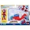 Spidey Et Ses Amis Extraordinaires, Figurine Spidey Avec Moto