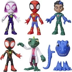 Spidey Pack De 5 Figurines Dino Et Accessoires -EspaceKids Promos Boutique spidey pack de 5 figurines dino et accessoires 2