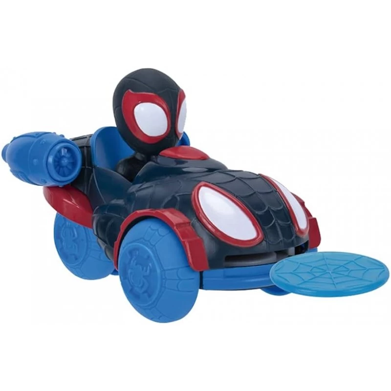 Spidey Véhicule Lance Disque Figurine Miles Morales 1 Spidey Véhicule Lance Disque Figurine Miles Morales